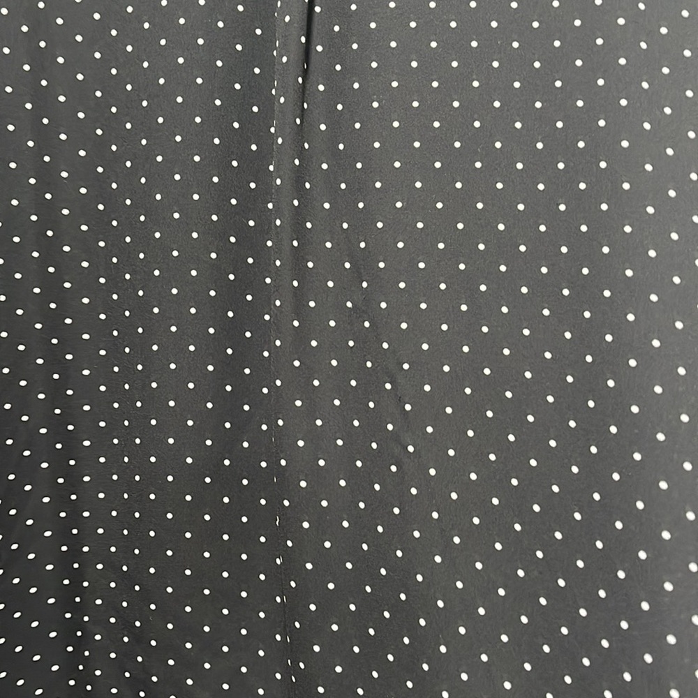 Chico's womens black with dots long sleeve blouse size 3 GUC - Picture 11 of 13